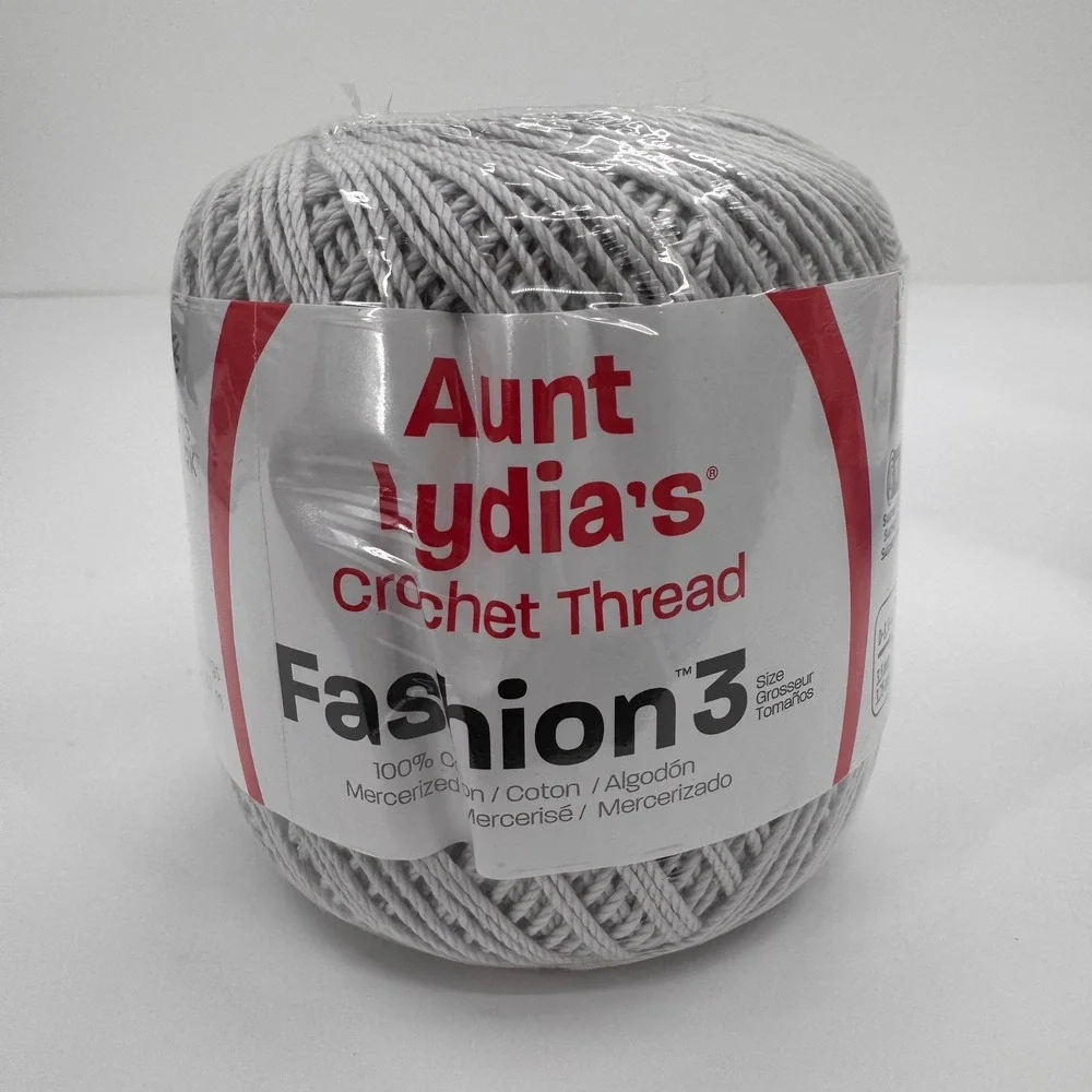 Aunt Lydia's Fashion 3 Crochet Thread Lot 7 Assorted Colors 100% Cotton 150 Yard - Picture 8 of 16